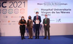 El Hospital Virgen de las Nieves, Premio al mejor servicio de Dermatología
